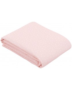KikkaBoo Лятно одеяло от муселин двупластово 100х100 см Confetti Pink