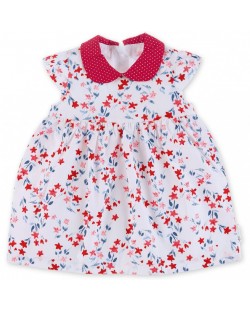 Лятна бебешка памучна рокля Sterntaler - На цветя, 86 cm, 12-18 месеца