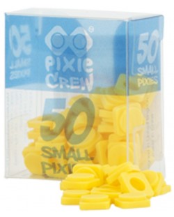 Малки силиконови пиксели Pixie Crew - Жълти, 50 броя