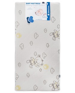 Матрак Kikka Boo - Memory Comfort, Cool gel, 60 х 120 х 12 cm, Bear Grey