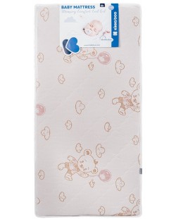 Матрак Kikka Boo - Memory Comfort, Cool gel, 60 х 120 х 12 cm, Bear Beige