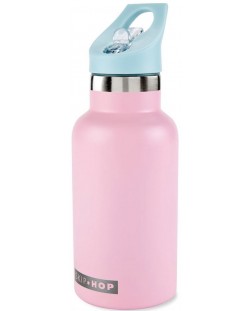 Метална бутилка Skip Hop - Pink, 380 ml