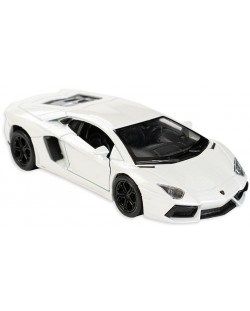 Метална количка Toi Toys Welly - Lamborghini LP700-4, бяла