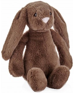 Мека играчка BabyJem - Bunny, Dark Brown, 35 cm 