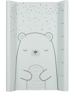 Мека подложка за повиване KikkaBoo - Bear with me, Mint, 80 x 50 cm