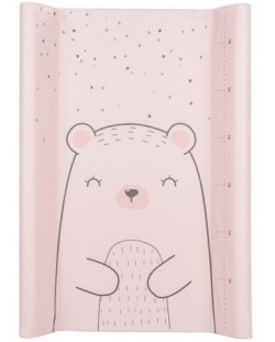 Мека подложка за повиване KikkaBoo - Bear with me, Pink, 70 x 50 cm