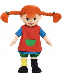 Мека кукла Micki Pippi - Пипи Дългото Чорапче, 60 cm