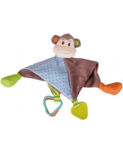Мека играчка за гушкане Bigjigs - Маймунка