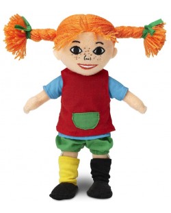 Мека кукла Micki Pippi - Пипи Дългото Чорапче, 20 cm