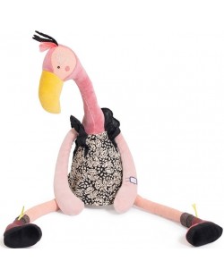 Мека играчка Moulin Roty - Фламинго Violette, 54 cm