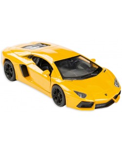 Метална количка Toi Toys Welly - Lamborghini LP700-4, жълта