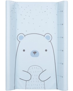 Мека подложка за повиване KikkaBoo - Bear with me, Blue, 80 x 50 cm