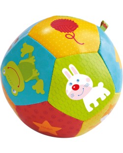 Mека бебешка топка Haba - Животни