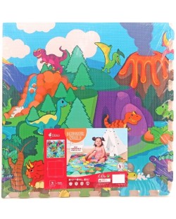 Мек пъзел Sun Ta Toys - Светът на динозаврите 4+8 части