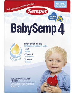 Мляко Semper BabySemp 4, 800 g