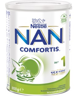 Мляко на прах за кърмачета Nestle Nan - Comfortis 1,  опаковка 800g