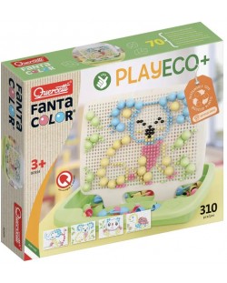 Мозайка Quercetti Play Eco - Fantacolor, 310 части