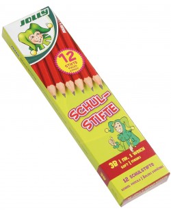Моливи Jolly School - 3B, No.1, 12 броя