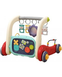 Музикална играчка на колела 3 в 1 Chipolino - Baby Fitness