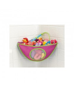 Munchkin Кошничка за съхранение на играчки в баня розова 11033