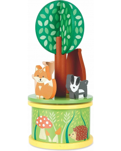 Музикална въртележка Orange Tree Toys - Горски животни