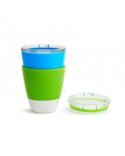 Munchkin Чаша Splash Cups 237ml 2 бр. Синя и зелена