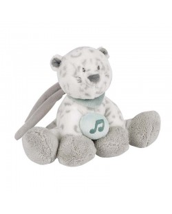 Nattou Мека музикална играчка мини снежен леопард Lea