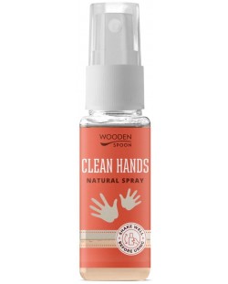 Натурален почистващ спрей за ръце Wooden Spoon - Clean Hands, 50 ml