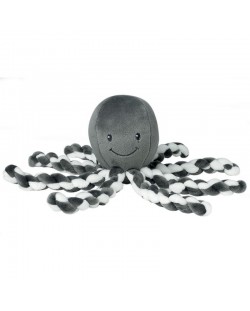 Nattou Мека играчка октопод Octopus Сив