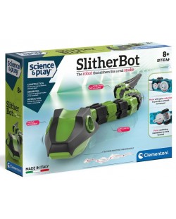 Научен комплект Clementoni Science & Play - Slither Bot, змия