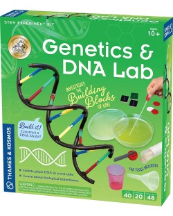 Научен комплект Thames & Kosmos - Детска лаборатория, Генетика и ДНК