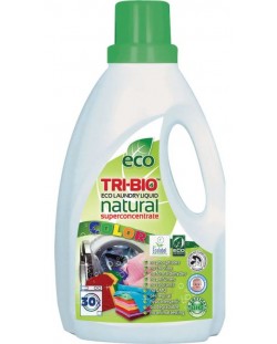 Натурален течен перилен препарат Tri-Bio - За цветно пране, 1.42 l