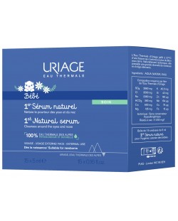 Натурален серум за почистване на носле и очи Uriage -15 x 5 ml