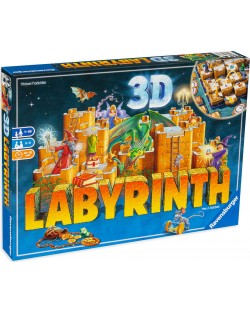 Настолна игра Ravensburger 3D Labyrinth - детска
