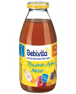 Нектар Bebivita - Ябълки и сливи, 200 ml