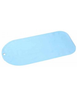 Неплъзгаща се постелка за баня Babyono - 70 x 35 cm, синя