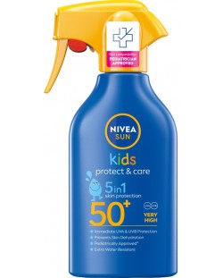 Nivea Sun Детски спрей с помпа, SPF 50, 270 ml