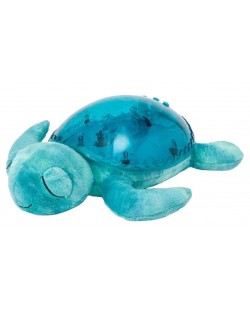 Нощна лампа-проектор Cloud B - Морска костенурка, синя