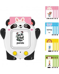 Образователна играчка Wan Ju - Четец за карти, панда