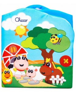 Образователна мека играчка Chicco - Животните във фермата