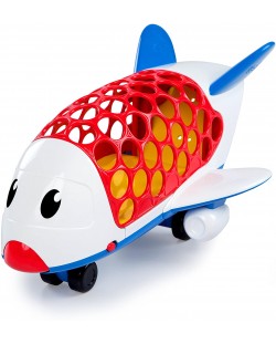 Детска играчка Oball Go Grippers - Самолетче
