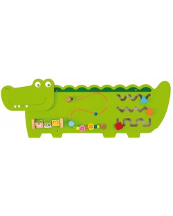 Образователна игра за стена Viga - Малък крокодил