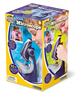 Образователна играчка Brainstorm - Oсветен микроскоп