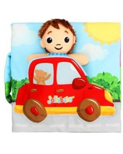 Образователна мека книжка Jollybaby - Малък шофьор