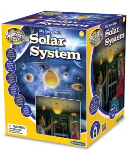 Образователна играчка Brainstorm - Светеща слънчева система с радиоконтрол