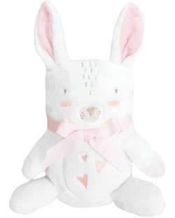 Одеяло с 3D бродерия Kikka Boo - Rabbits in Love, 75 x 100 cm