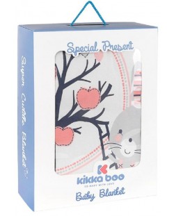 Олекотено одеяло Kikka Boo - Pink Bunny