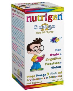 Omega Сироп за развитието на децата, 150 ml, Nutrigen