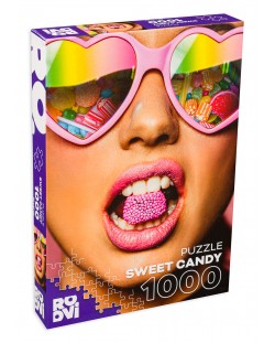 Пъзел Roovi от 1000 части - Сладки бонбони