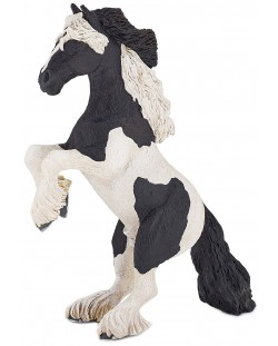 Фигурка Papo Horses, foals and ponies – Изправен кон, порода Коб